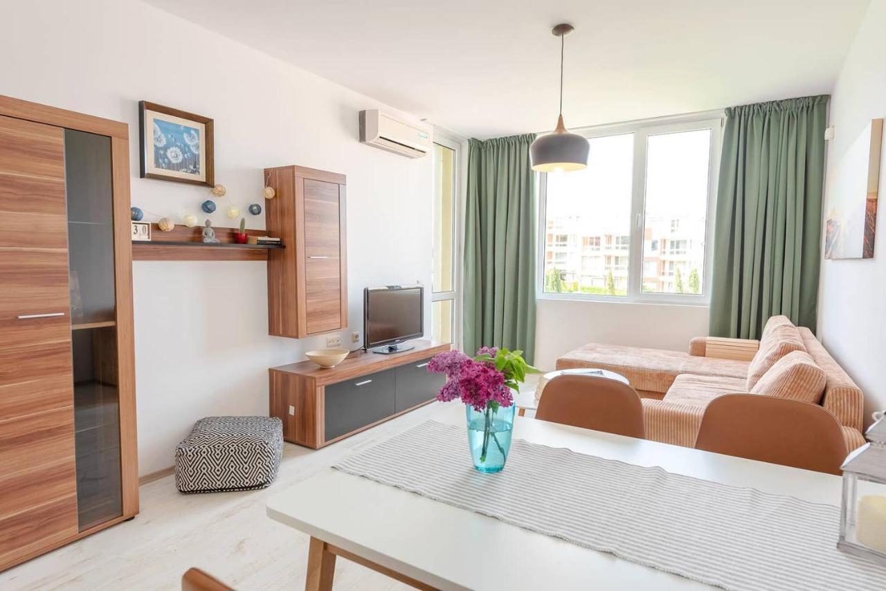 Apartment Gendar Delux, Sunny Island, Черноморец Екстериор снимка